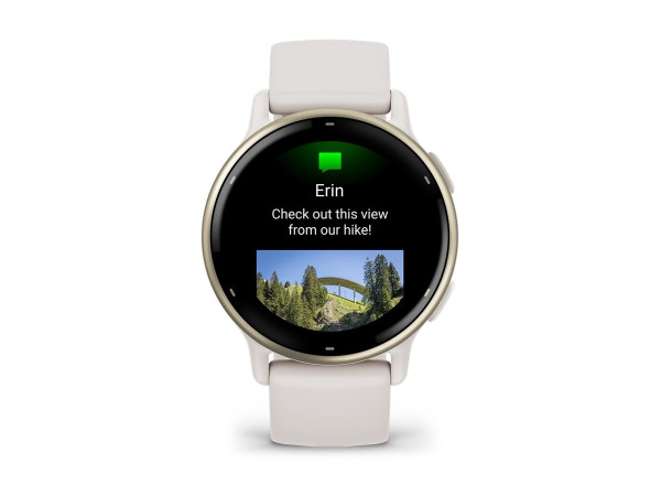 Garmin vívoactive 5 (elfenbein/cremegold, 42 mm,