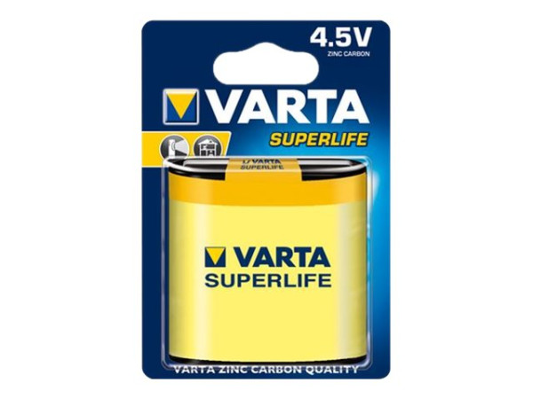 Varta 3 R 12 VSL (2012) 4,5V Varta Superlife Zink Chlorid 4