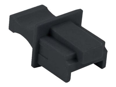 InLineÂ® Staubschutz, fÃ¼r RJ45 Buchse, Farbe: schwarz, 10er