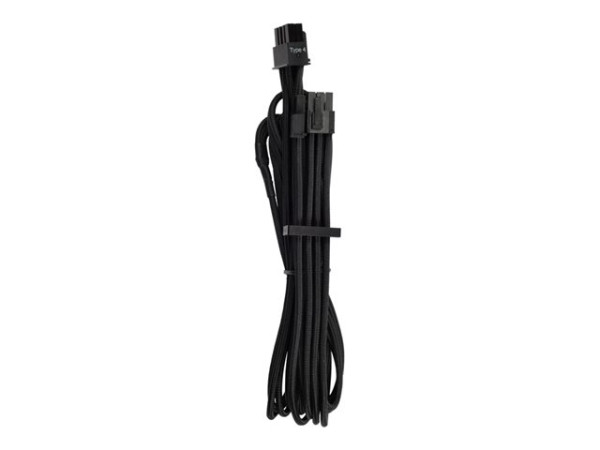 Corsair Prem. Sleeved PCIe Cable bk schwarz,