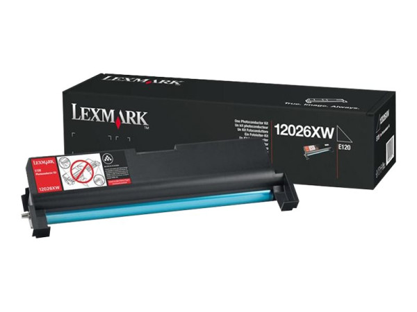 Lexmark 12026XW Drum Kit, 25.000 Seiten für E 120/120