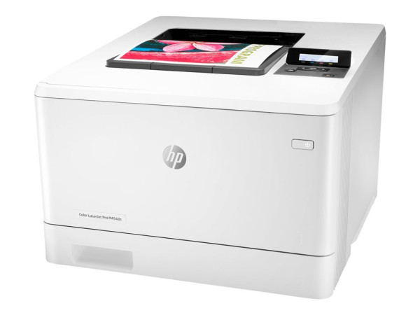 HP Color LaserJet Pro M454dn grau, USB, LAN 600x600 dpi