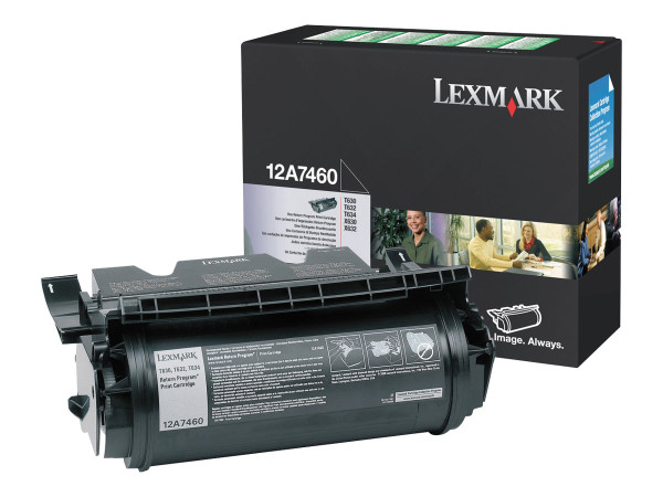 Toner Lexmark 12A7460 5.000 Seiten