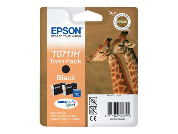 Tinte Epson T07111 Color Twin Pack