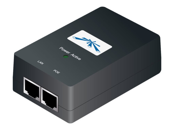 Ubiquiti PoE Injector 48V/24W/FE schwarz