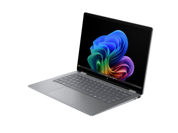 HP OmniBook X Flip 14-fk0078ng (silber, AMD Ryzen AI 7 350,