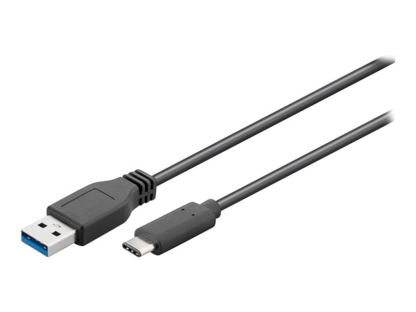 Goobay USB 3.0 Kabel, USB C an A Stecker schwarz 3.0m USB-C