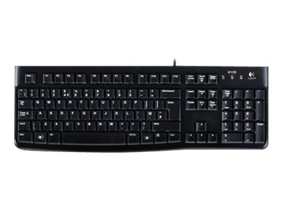 Logitech K120 Keyboard Business Black US Layout bulk