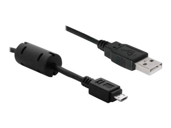 Kabel USB St."A"=>St."Micro-B" 5-pol 1,0m
