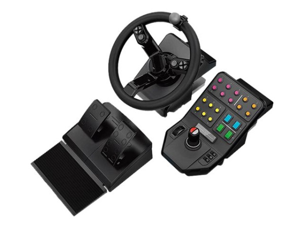 Logitech Logi G Saitek Farm Sim Controller schwarz/grau,