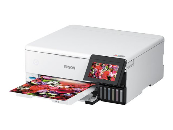 Epson EcoTank ET-8500 (grau/schwarz, USB, WLAN, Scan,