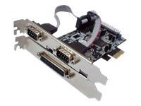 Longshine Controller PCIe 2x Seriell 1x Parallel (RS232C)