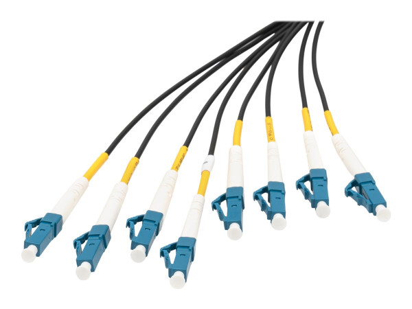 Digitus Glasfaser Universal Breakout Kabel, Duplex, LC/UPC