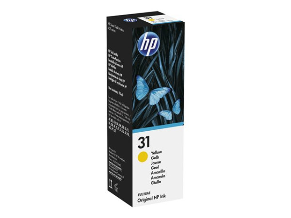 HP Nr. 31 Yellow Ink Bottle 8000 Seiten 70