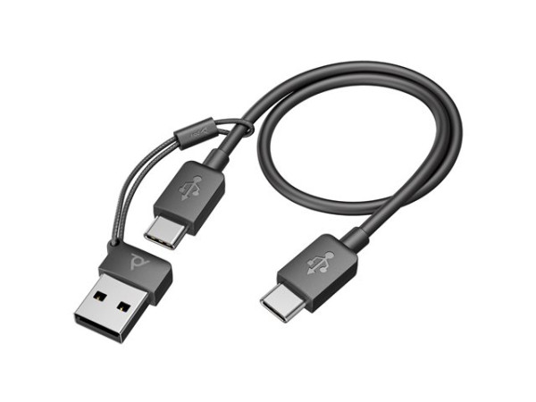 HP POLY VOYAGER F2 USB-C-C HS+USB-C/A