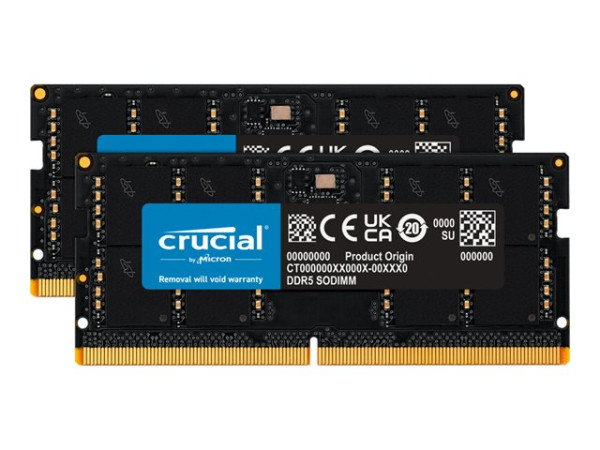 Crucial SO-DIMM 64 GB DDR5-5600 (2x 32 GB) Dual-Kit