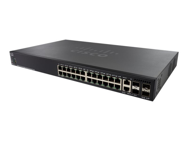 Cisco SG550X-24P PoE/GE/XG/MAN/24 | 24x PoE+,