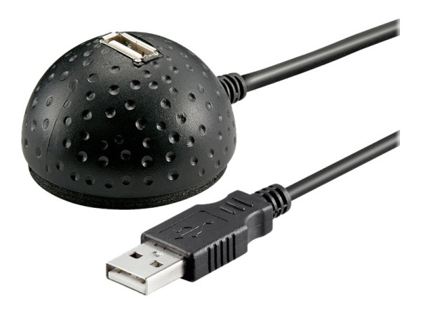 Kabel USB St."A"=>Bu."A" 1,5m Verlängerung, Standfuß