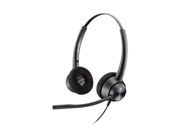HP Poly EncorePro 320 Binaural Headset mit Quick Disconnect