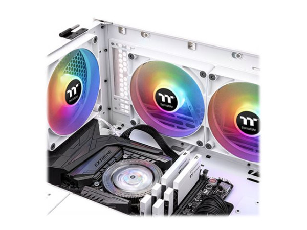 Thermaltake TT CT120 ARGB Sync PC Cooling Fan wh 2er