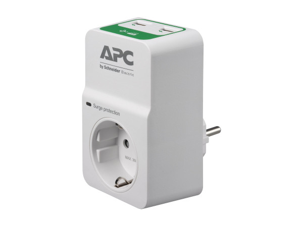 APC Essential SurgeArrest PM1WU2-GR weiß