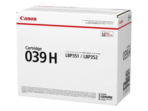 Canon Toner BK 25.000 Seiten CRG-039H Toner