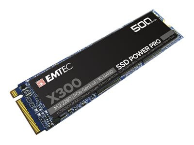 Emtec SSD 500GB 2000/1000 X300 PCIe3 M.2 ETC |