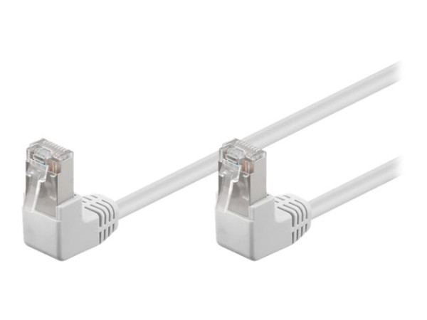 goobay Patchkabel RJ-45 90ø-Stecker > RJ-45 90ø-Stecker