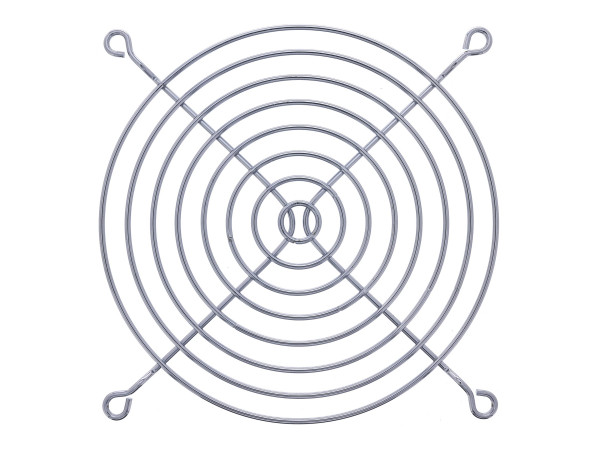 InLineÂ® LÃ¼ftergitter Metall, verchromt, 120x120mm
