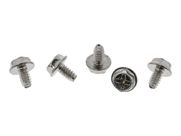 InLineÂ® Schraubenset, fÃ¼r Slotbleche, 50-teilig