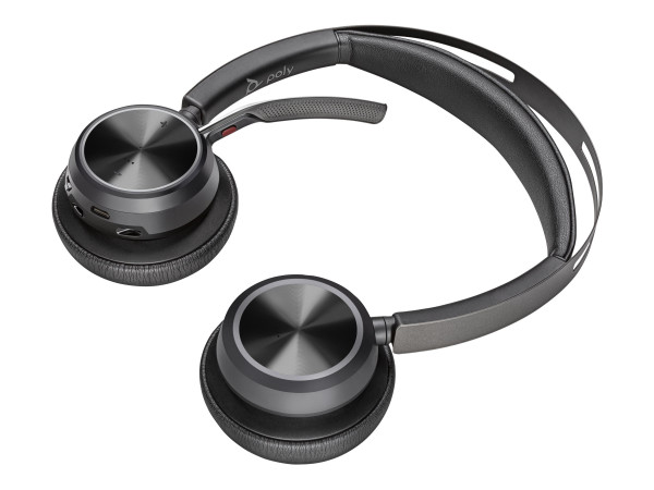 Plantronics Poly Voyager Focus 2 UC Headset (schwarz)