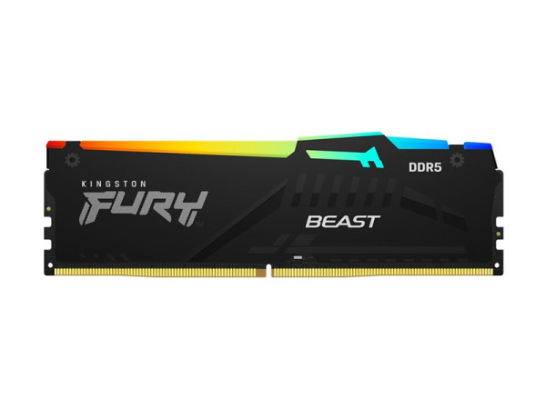 Kingston FURY Beast RGB DIMM 32GB, DDR5-4800, CL38-38-38, on