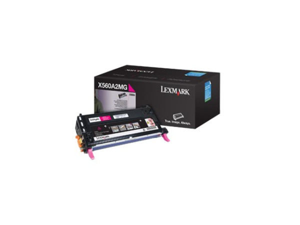 Lexmark X560A2MG Tonerkartusche magenta, 4.000 Seiten