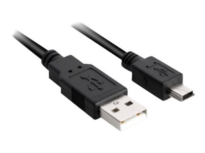 Kabel USB St."A"=>St."Mini-B" 5pin 0,5m,Sharkoon,2xgeschirmt