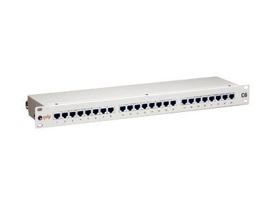 Netzwerkinstallation Equip Cat.6 Patch Panel 24-Port 1HE