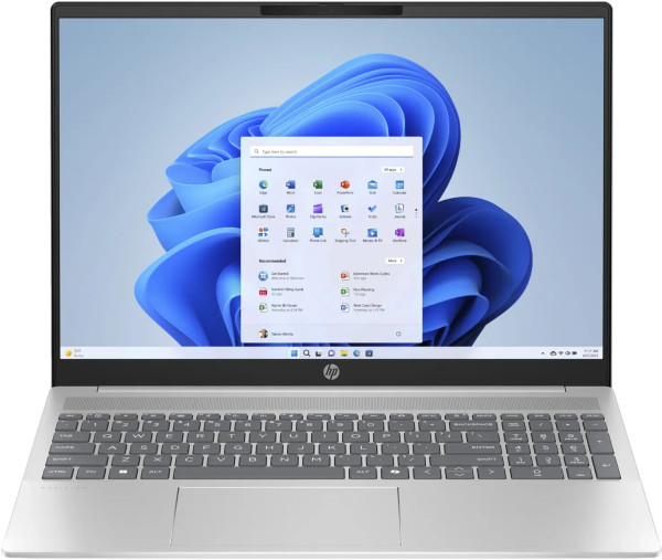 HP Pavilion 16-ag0057ng (silber, Windows 11 Home 64-Bit,