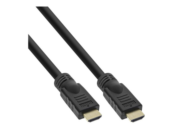 InLine HDMI Kabel, Premium, 4K2K, Stecker / Stecker 7,5m bk