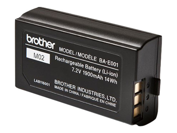 Brother Li-Ionen Batterie BA-E001 schwarz,