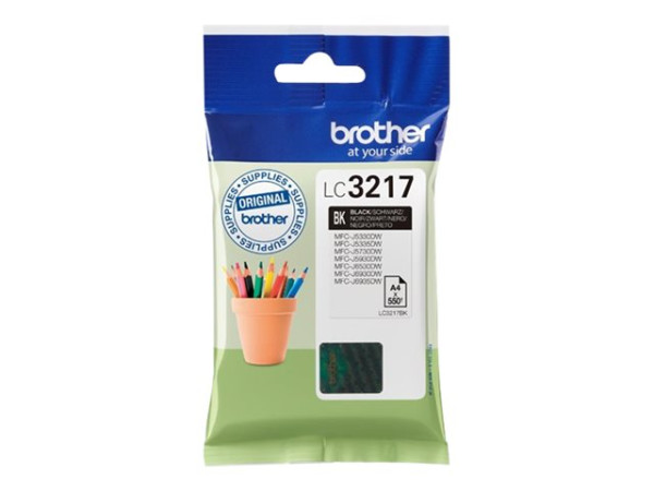 Brother Tinte BK LC-3217BK Tinte