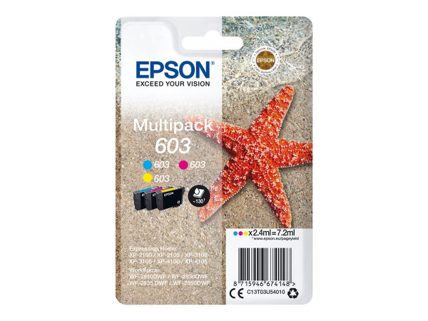 Epson Multipack 603 C13T03U54010