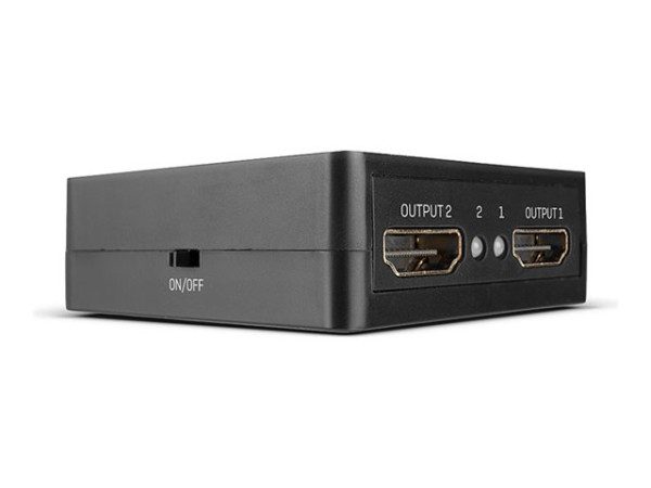 Lindy Lin 2 Port HDMI 18G Splitter Kompakt | 38358