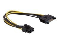 Kabel Strom SATA 15 Pin > 1x6 Pin PCIe