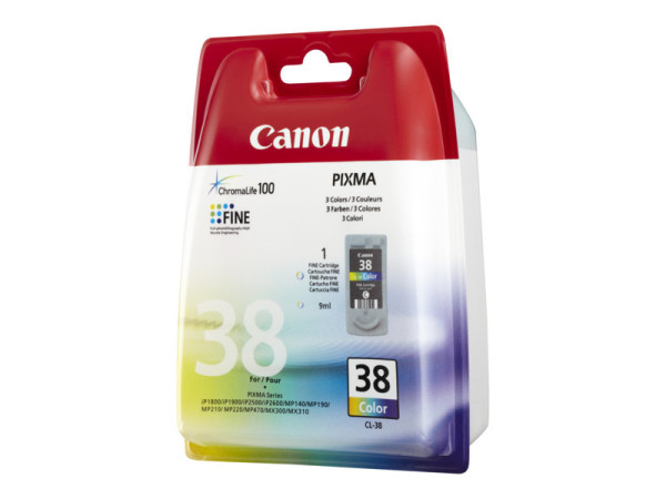 Tinte Canon CL-38 Color (Pixma 2500)