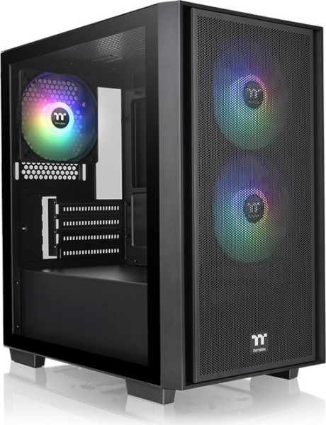 Thermaltake Versa H16 TG ARGB (schwarz, Tempered Glass)