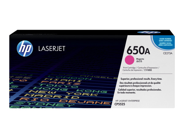 HP CE273A|650 A Tonerkartusche magenta, 15.000 Seiten