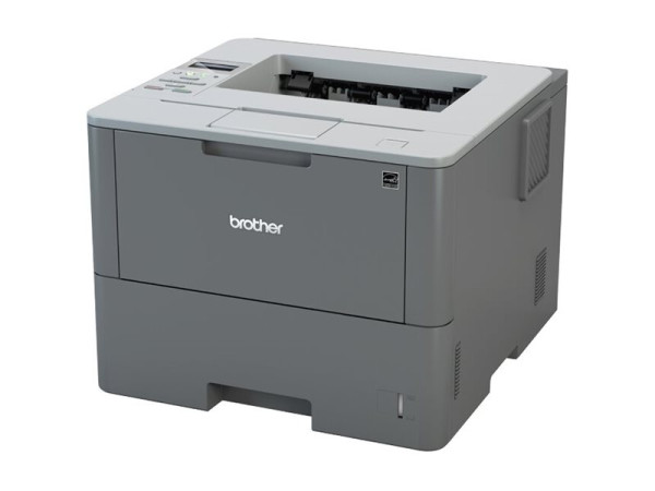 Brother HL-L6250DN, Laserdrucker hellgrau/grau, USB/LAN