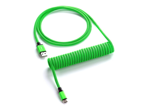 Cablemod CableMod Clas. Coiled Keyb. Cab gn 1,50m | USB-A >