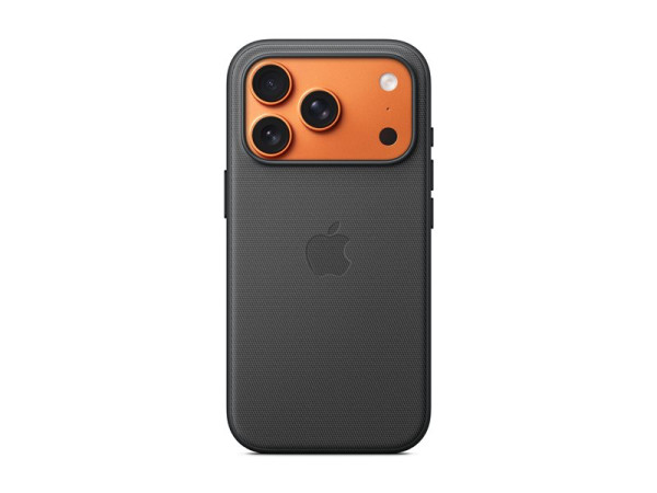 Apple Funktionsgewebe Case mit MagSafe (schwarz, iPhone 17