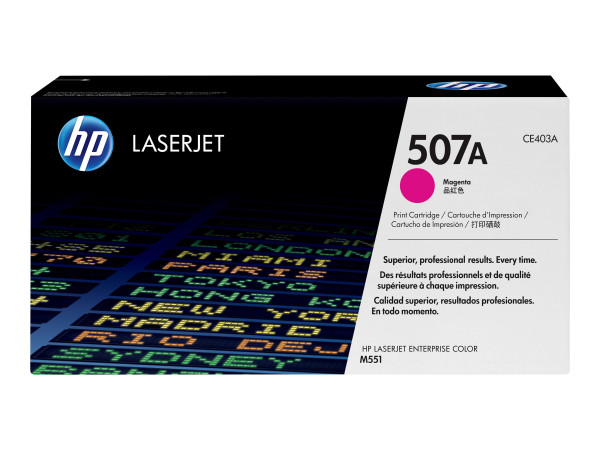 Toner HP LJE500 Color M551n magenta CE403A