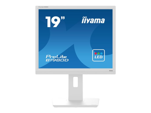 Iiyama B1980D-W5 (48 cm(19 Zoll), weiÃŸ, VGA, DVI)